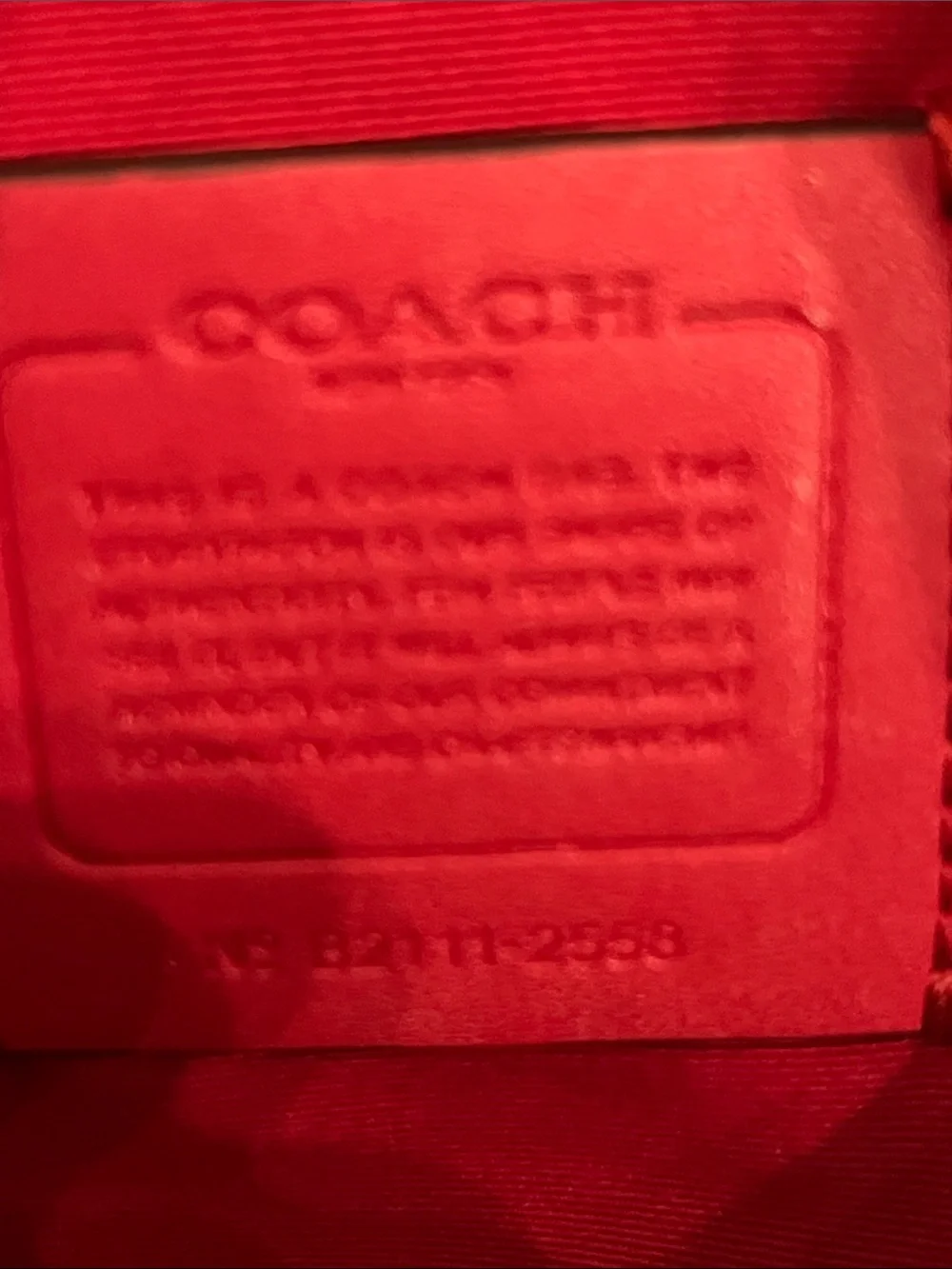 Coach Katy Satchel no2558